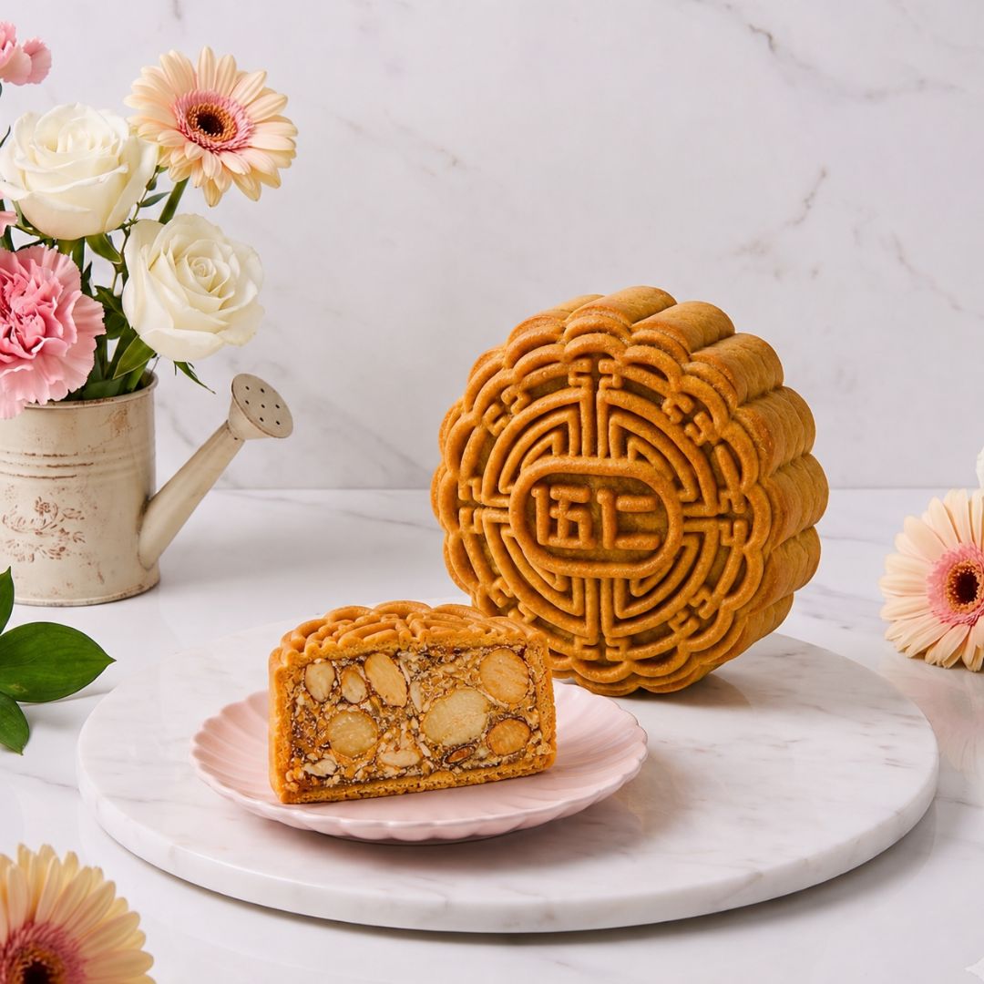 Magnanimity Gift  2-Piece Baked-Skin Mooncake Presentation Box | $46