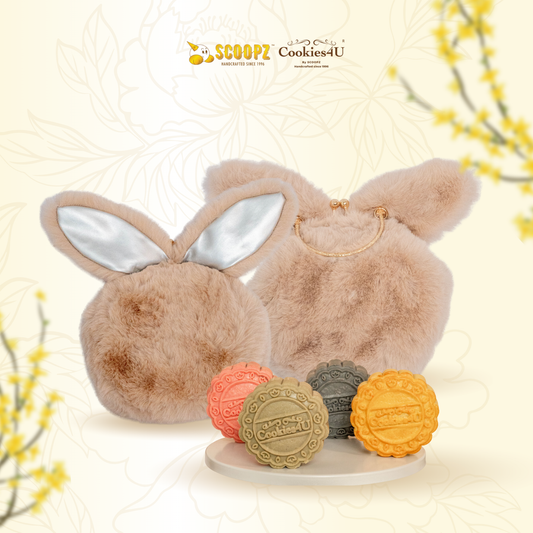 Fuzzy Bunny Pouch