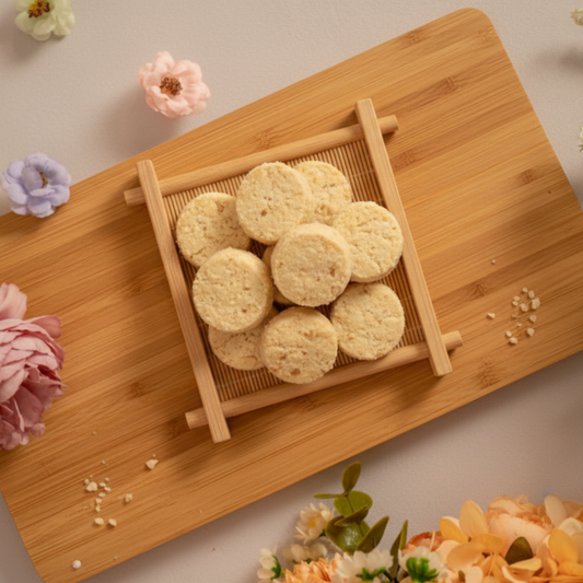 Low Sugar Almond Cookies