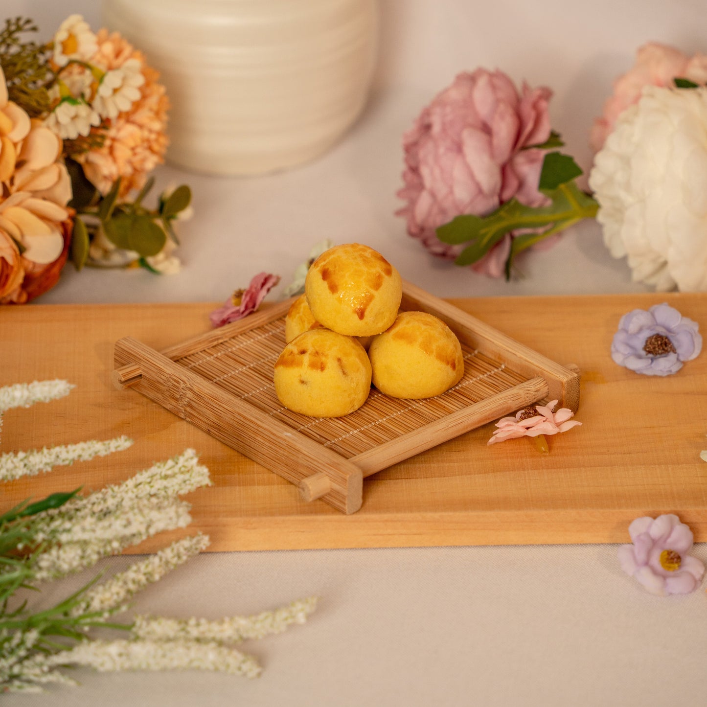 Golden Pineapple Cookies